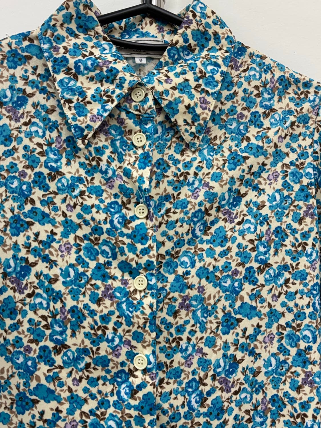 빈티지 플로럴 블라우스 셔츠 상품이미지6