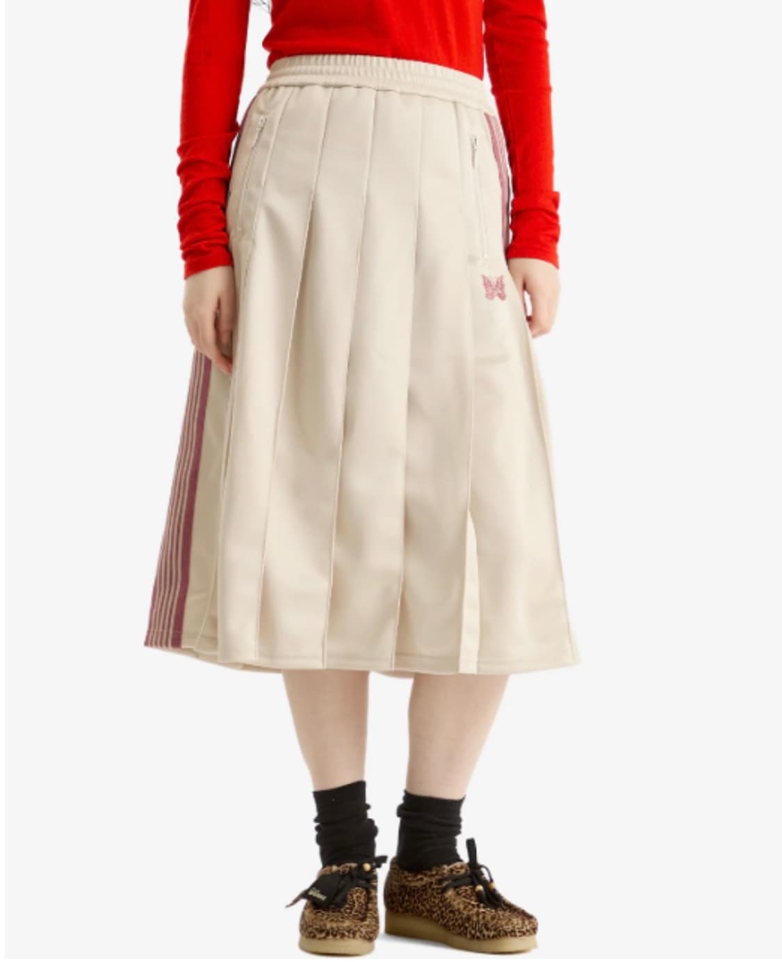 니들스 플리츠 트랙 스커트 올데이프로젝트 영서 스커트 상품이미지4