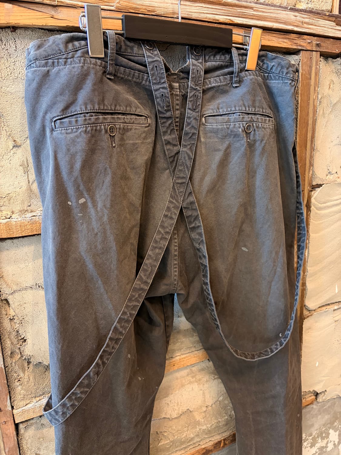 VISVIM 21AW TRAVAILLER BRACES PANTS DMGD 상품이미지4