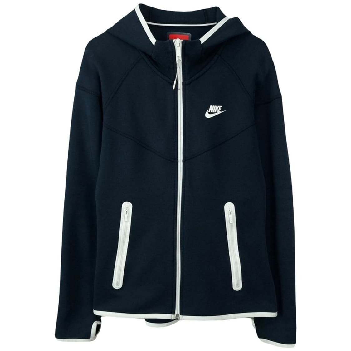 [나이키] 로고 프린팅 테그팩 후드 집업 네이비 M19463 상품이미지2