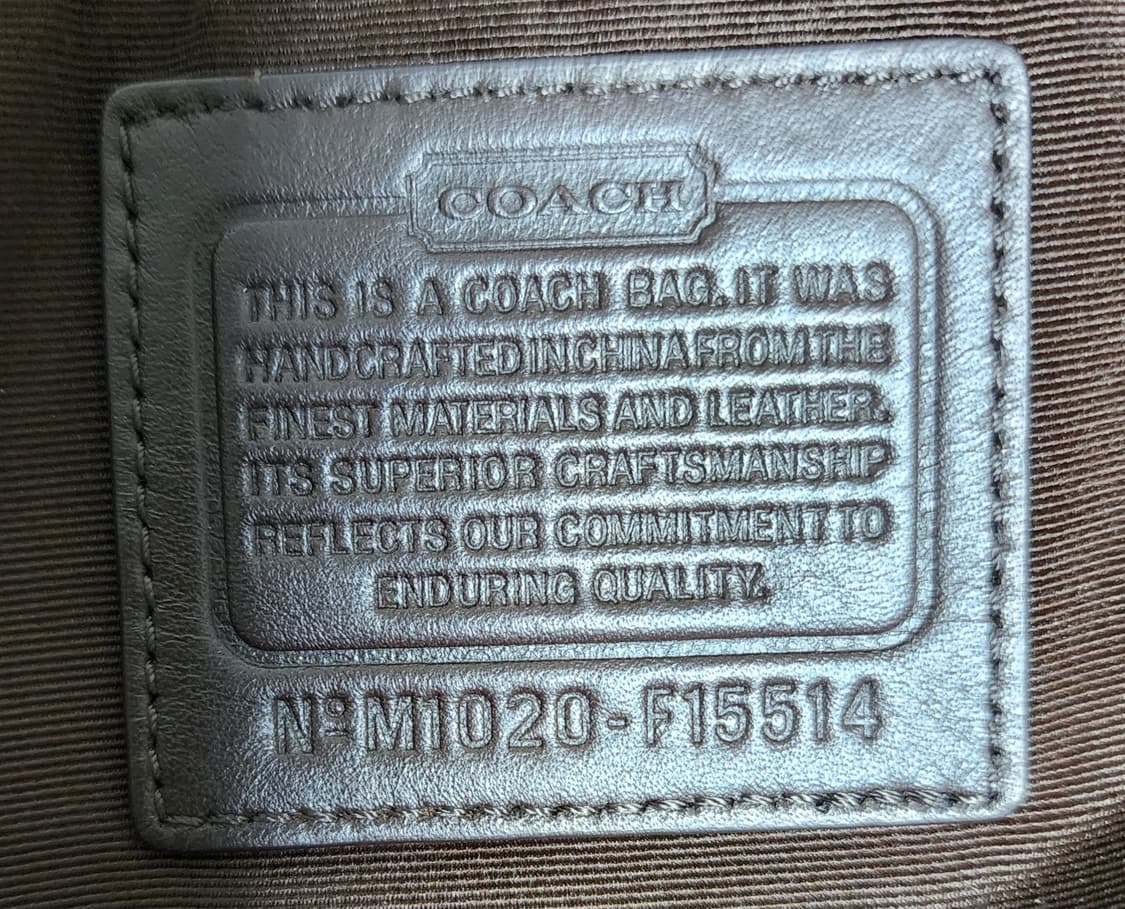 상태굿) 코치 소호린 호보 솔더백 상품이미지5