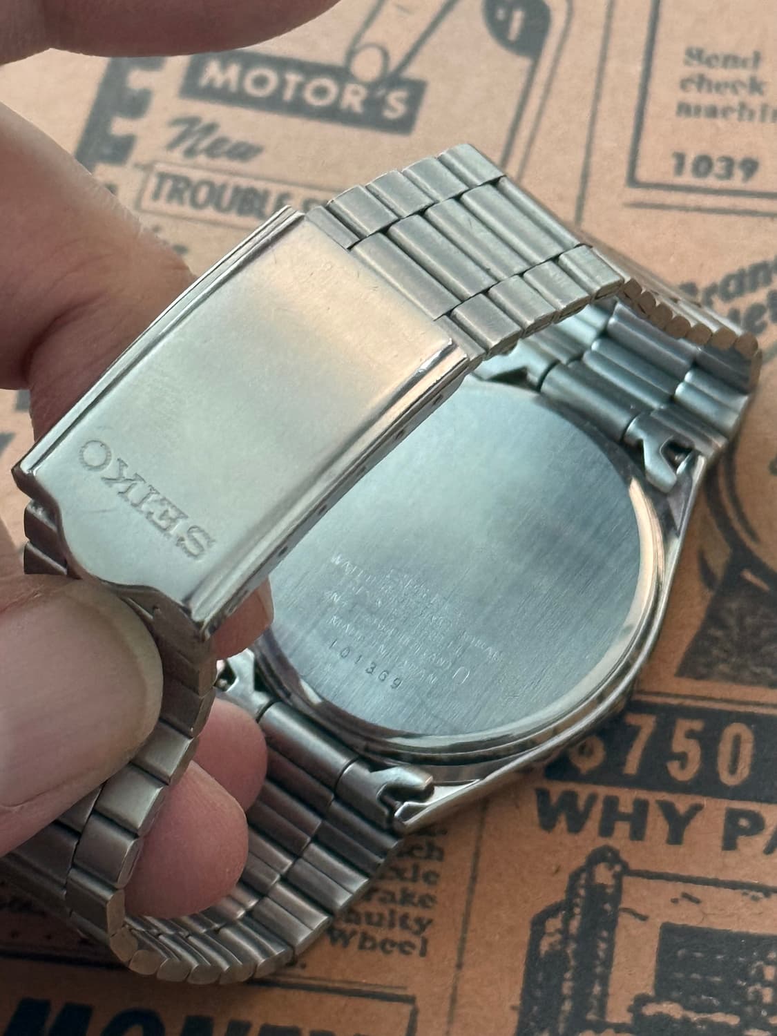 세이코 Seiko 쿼츠 SPRIT 아라빅 상품이미지3