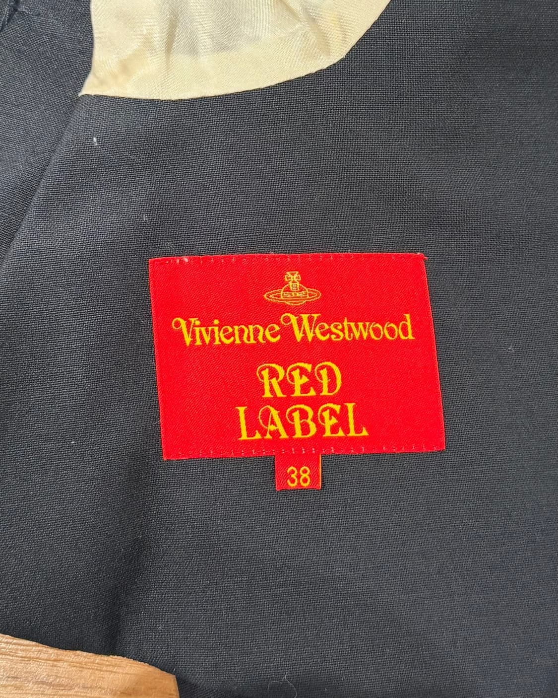 비비안웨스트우드 레드라벨 블랙 싱글 브레스티드 울 자켓 상품이미지7