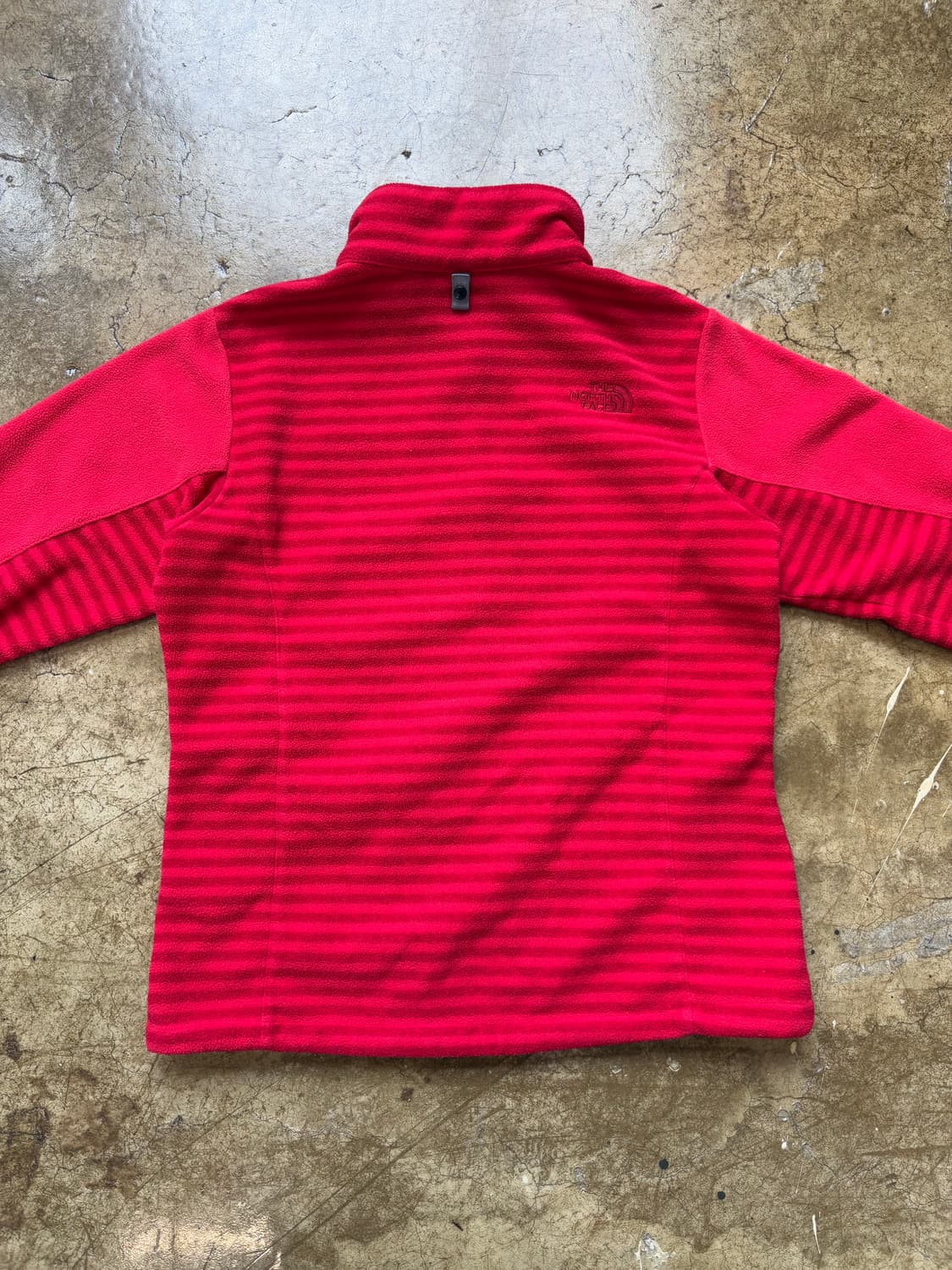 노스페이스 스트라이프 레드 플리스 상품이미지6