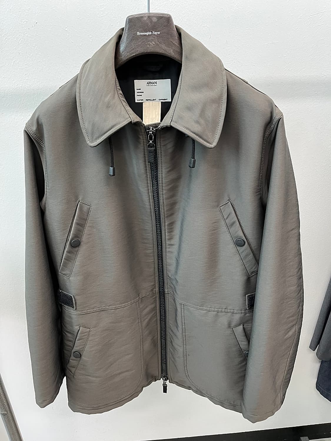 105) 알마니 이태리 리펠런트 집업자켓  상품이미지2