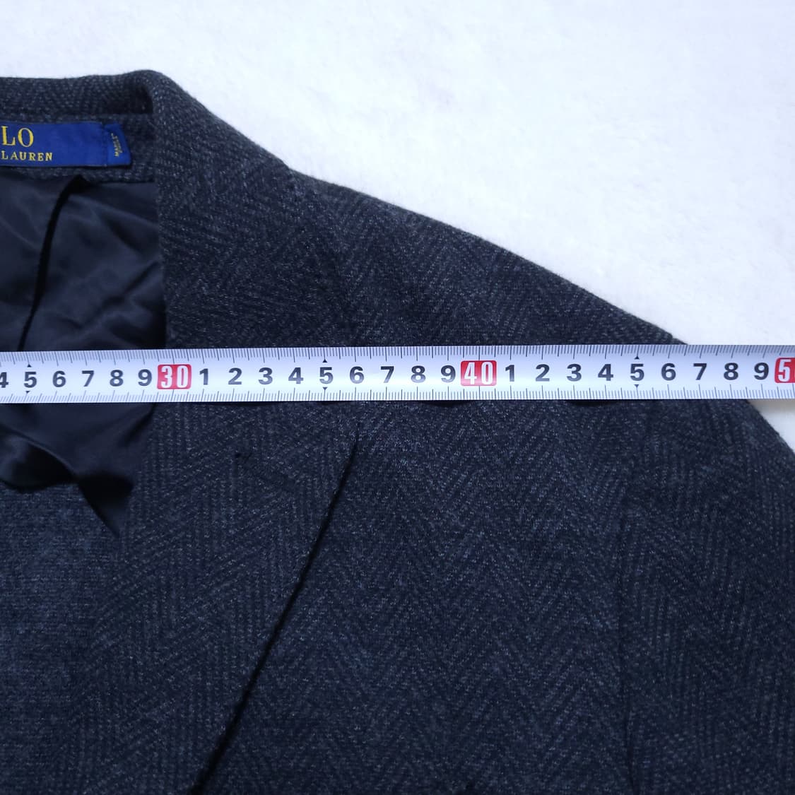 폴로 나성 헤링본 울자켓 M 0122 상품이미지3