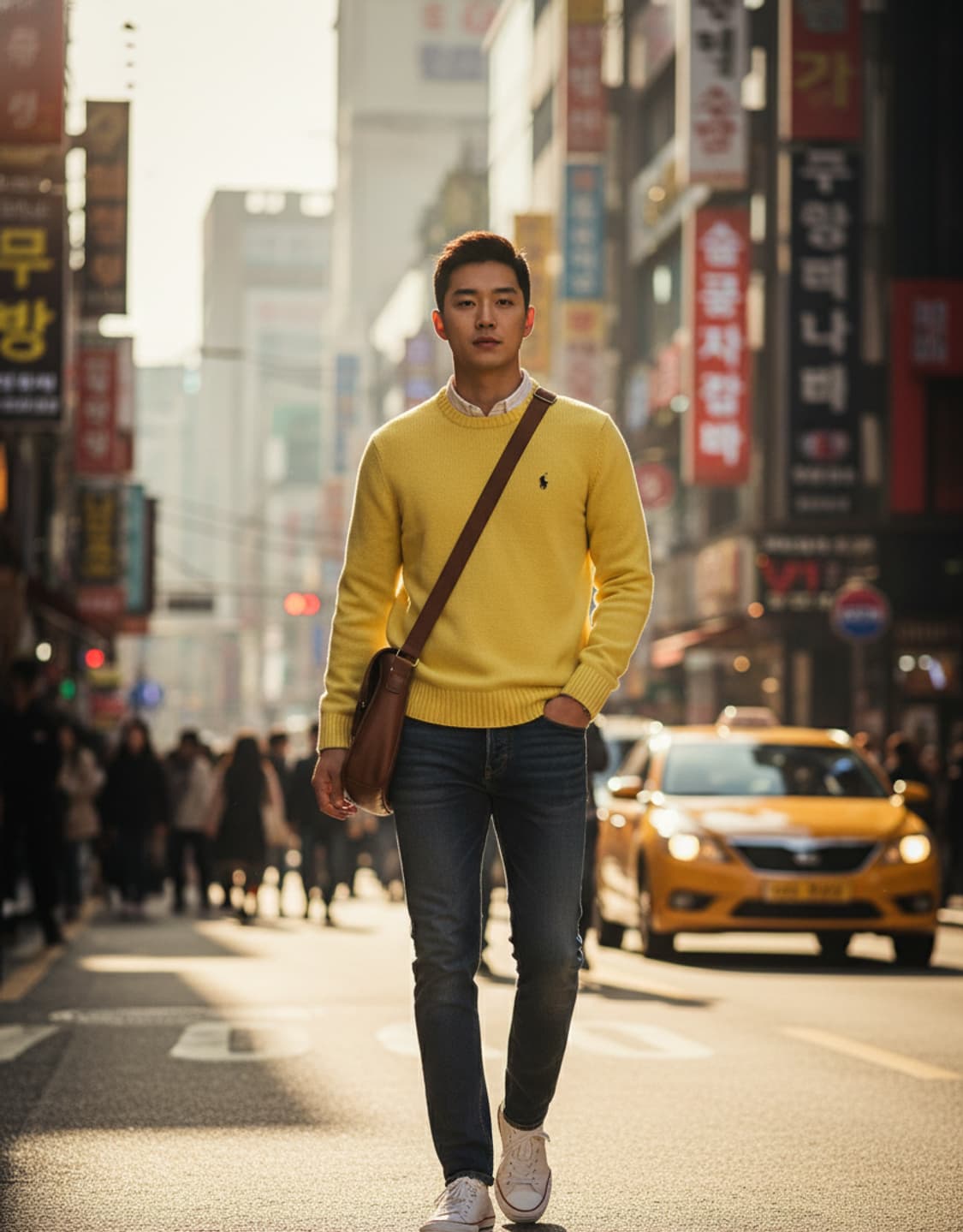 폴로 랄프로렌 옐로우 니트 상품이미지2