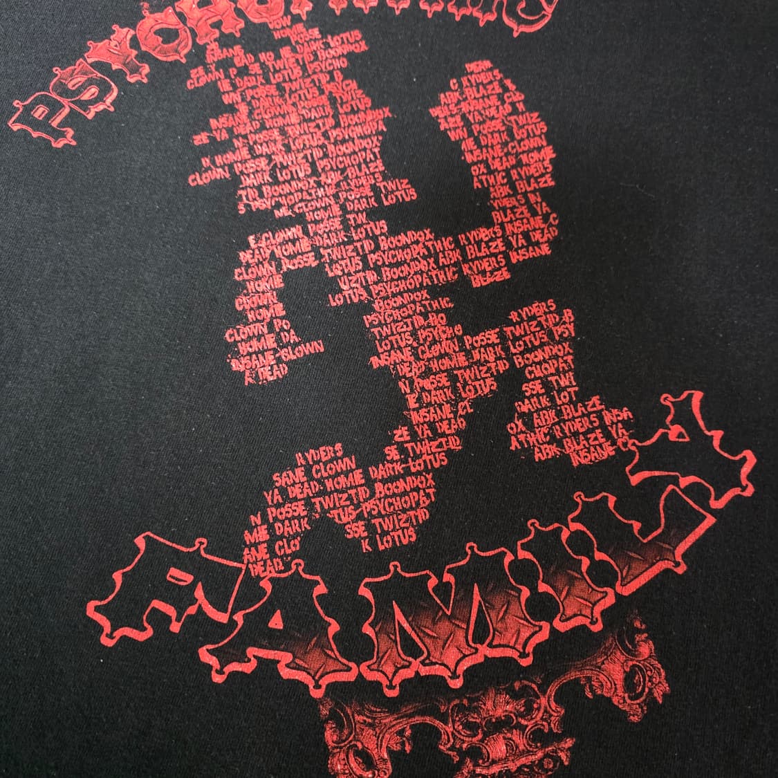 [2XL] 00s ICP 레터 해칫맨 빈티지 랩티 밴드티 상품이미지3