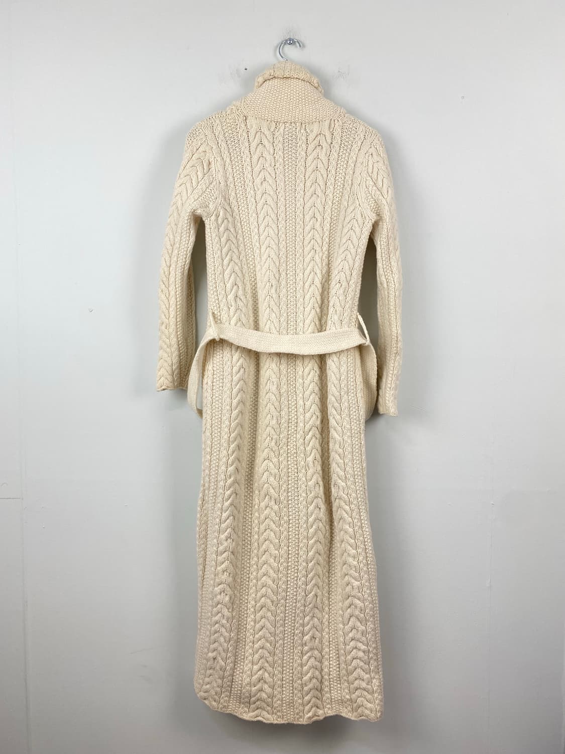 폴로 진스 랄프로렌 꽈배기 울 니트 롱 가디건 L 상품이미지2