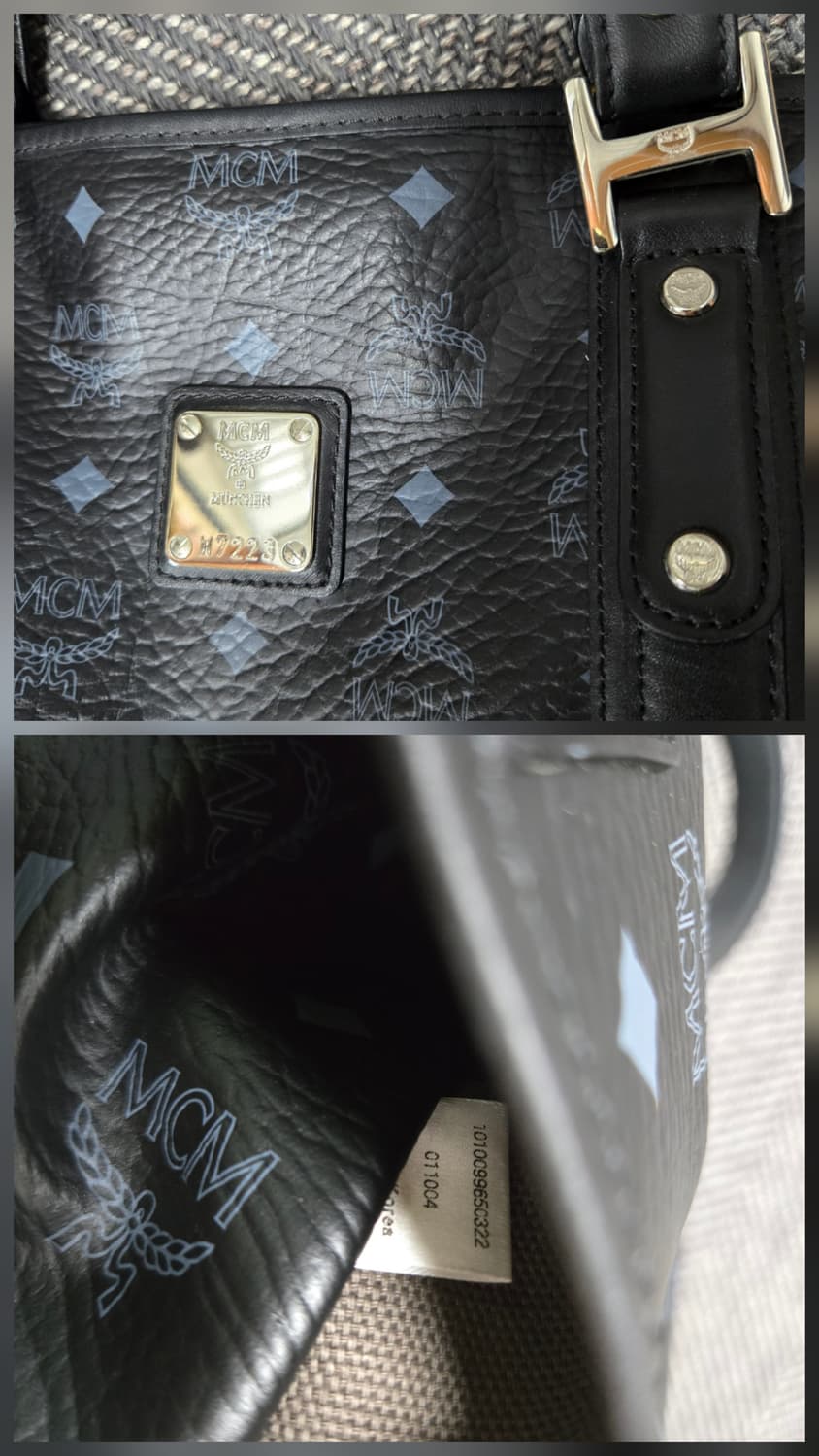 엠씨엠 MCM 쇼퍼백 블랙 비세토스 상품이미지5