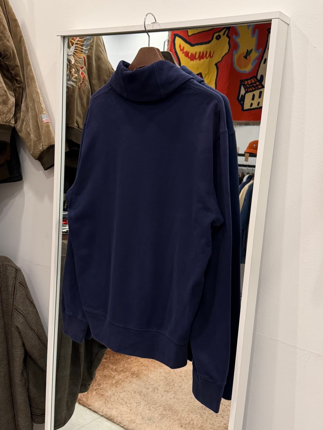 Polo ralph lauren 폴로 랄프로렌 숄카라 니트 (navy) 상품이미지5