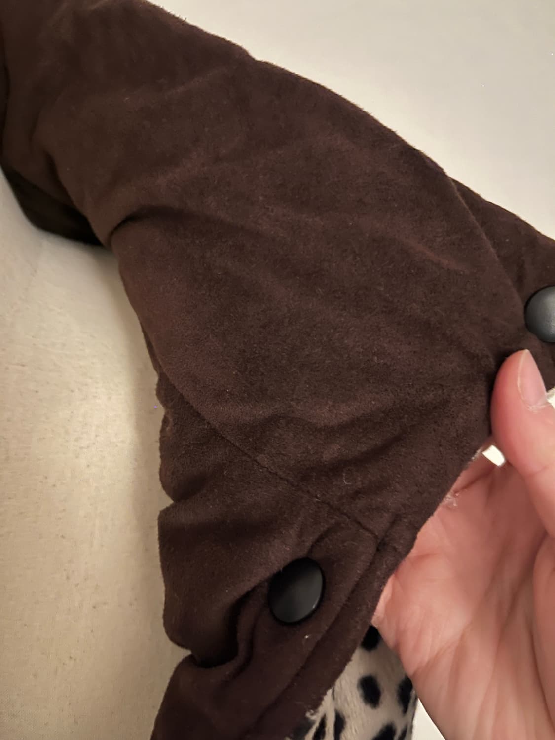 leopard print padded vest 상품이미지6