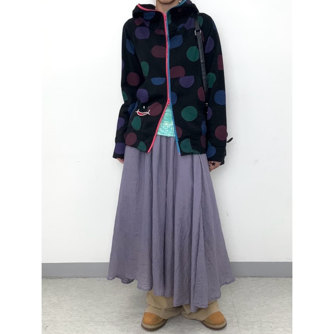 빈티지 키치 투웨이 후드집업 상품이미지2