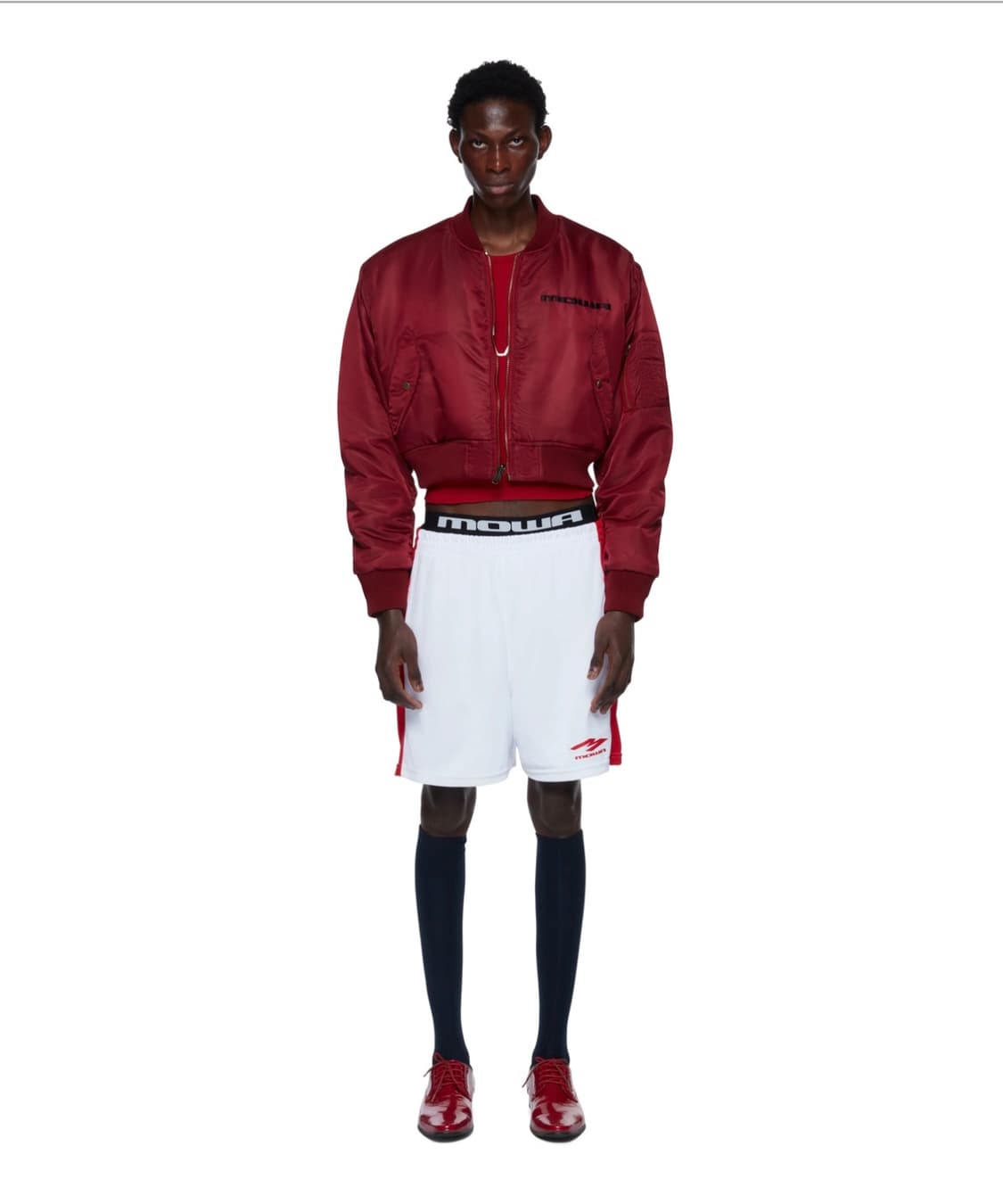 MOWALOLA 타이슨 봄버 자켓 (크롭 봄버 자켓) 리버서블 상품이미지8