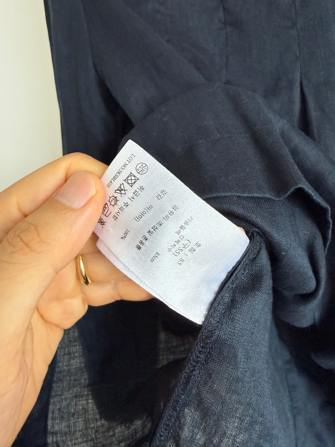 Pre owned 린넨 자켓 상품이미지7