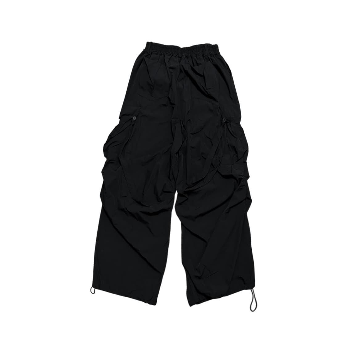 Nylon cargo banding pants_black 상품이미지2