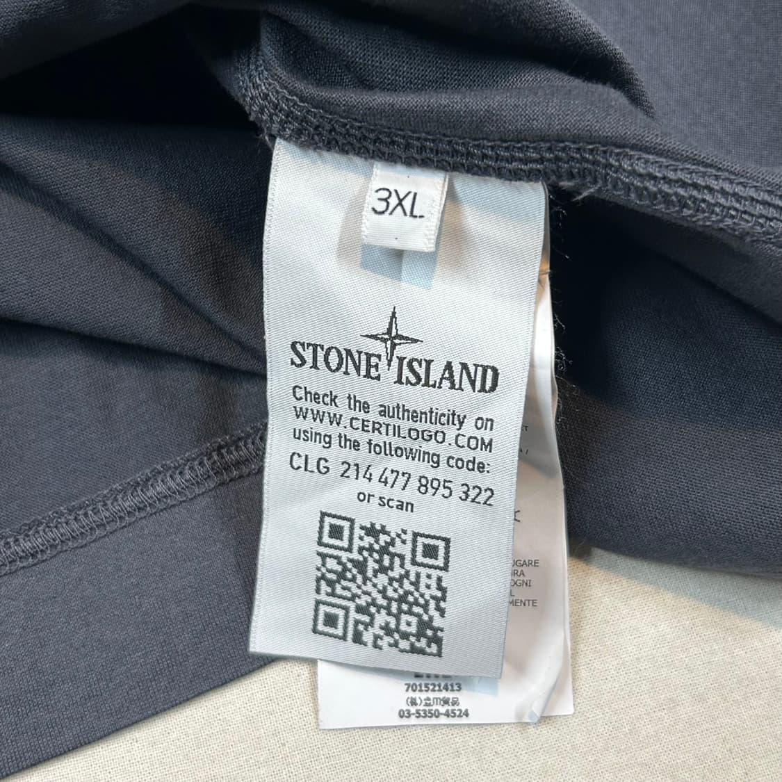 3XL) 스톤아일랜드 패치 로고 롱슬리브 카라티셔츠 상품이미지9