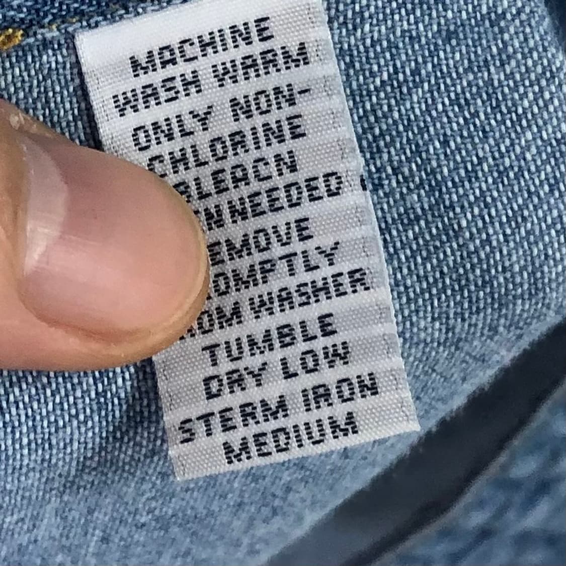 Xxl 폴로 데님 빅셔츠 상품이미지4