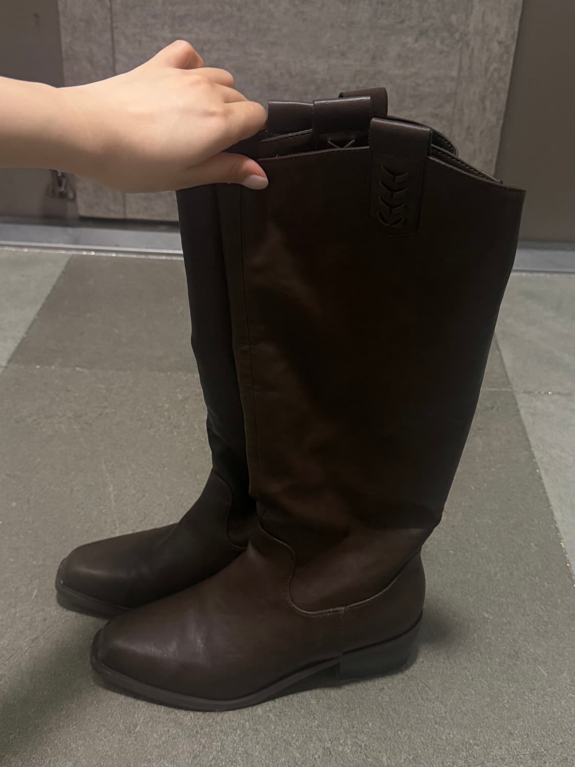 보헤미안 레더 부츠 상품이미지3