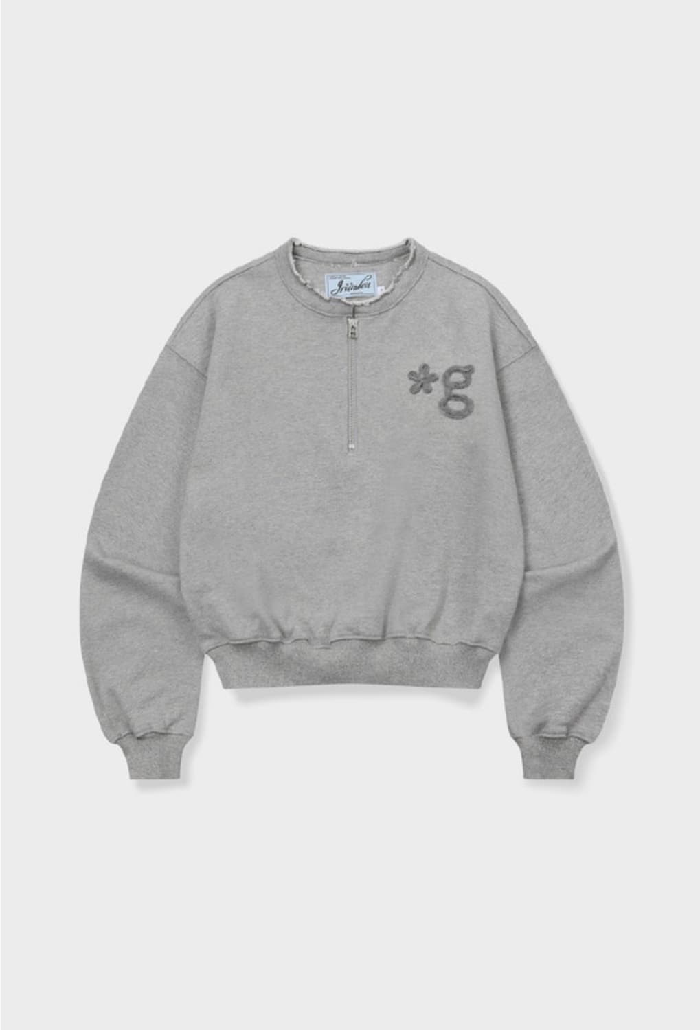 글런든 컷오프 반집업 스웻셔츠 맨투맨 상품이미지2