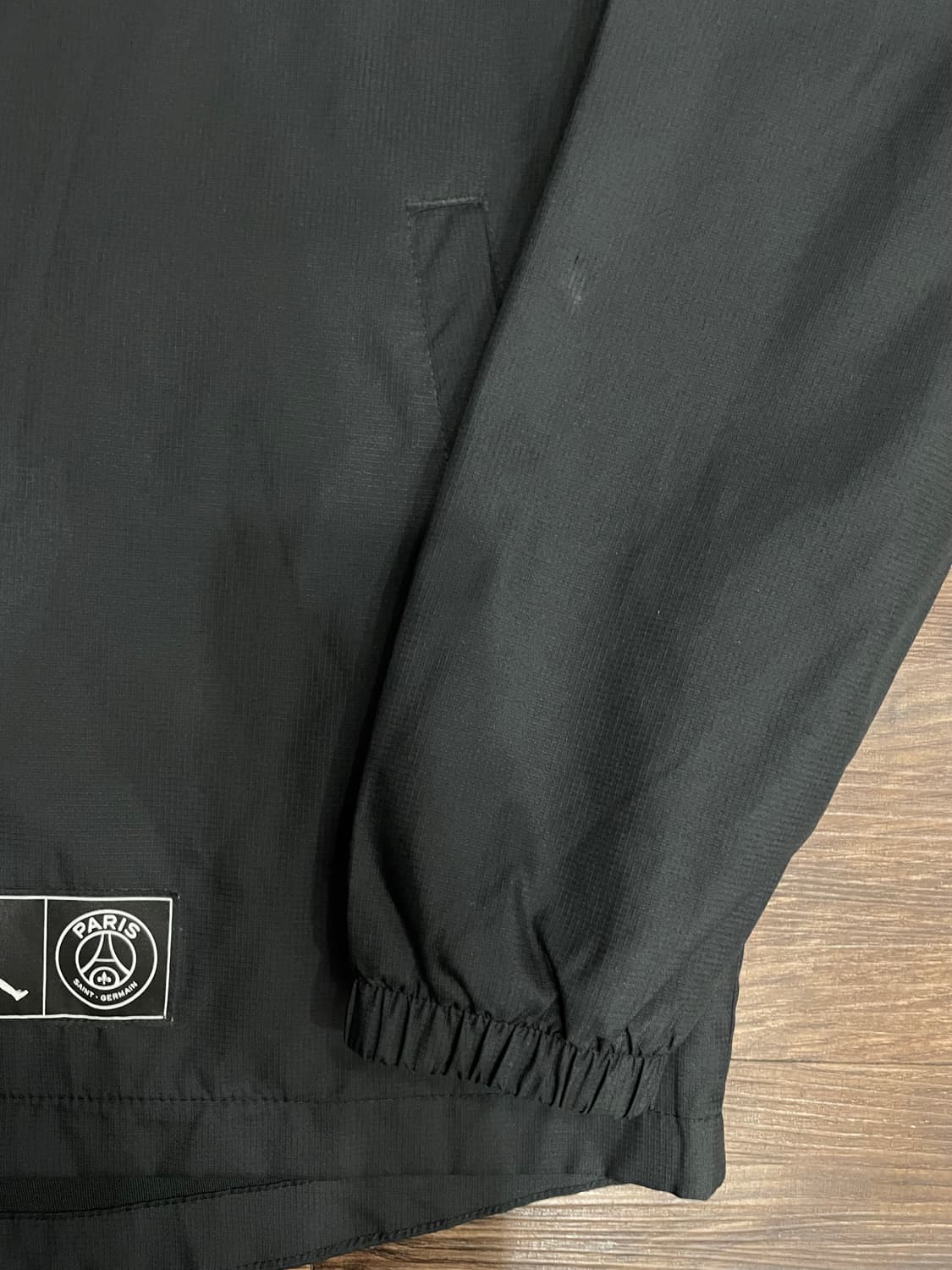 조던 X 파리 생제르망 코치자켓 블랙 인프라레드 상품이미지5