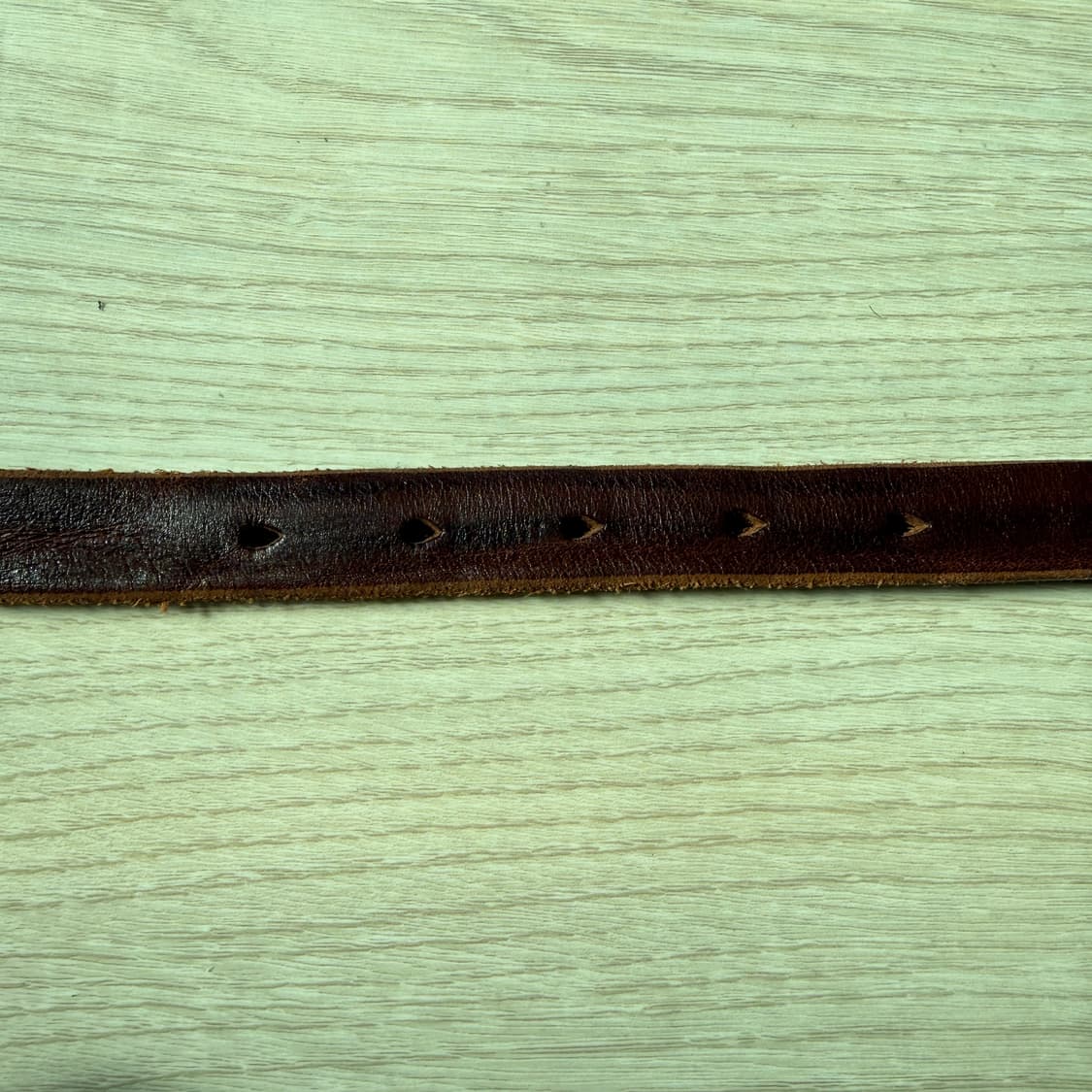 아워레가시 벨트 2cm 레더 브라운 상품이미지3