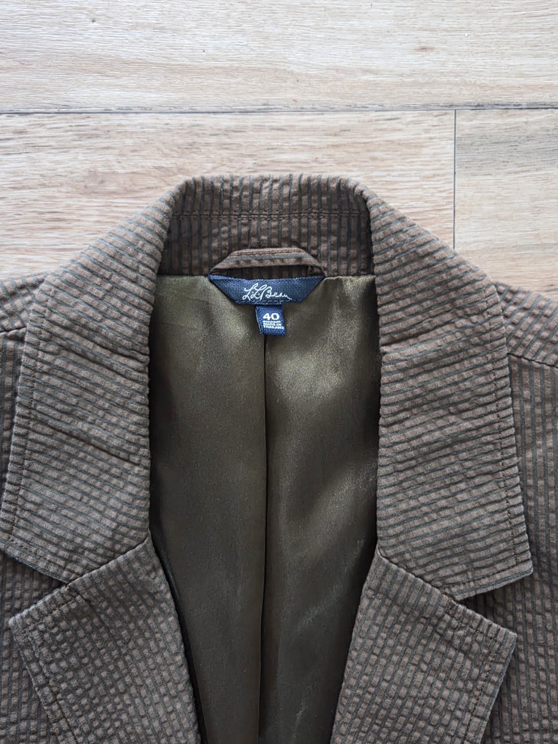 LL BEAN 엘엘빈 시어서커 자켓 블레이저 상품이미지2