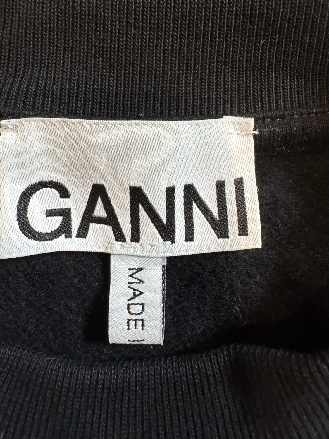 GANNI 가니 로고 스웻셔츠 상품이미지4