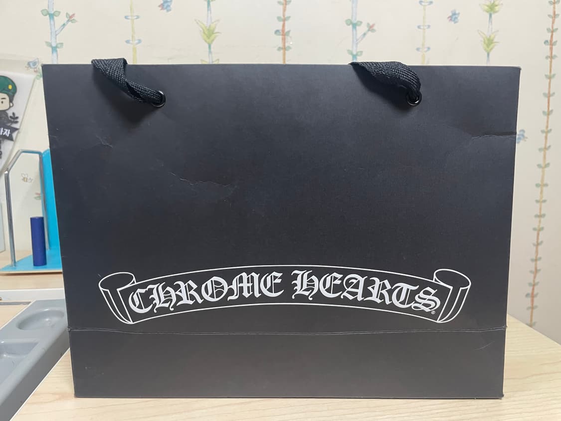 (OS) 크롬하츠 빅대디 캐시미어 비니 블랙 상품이미지3