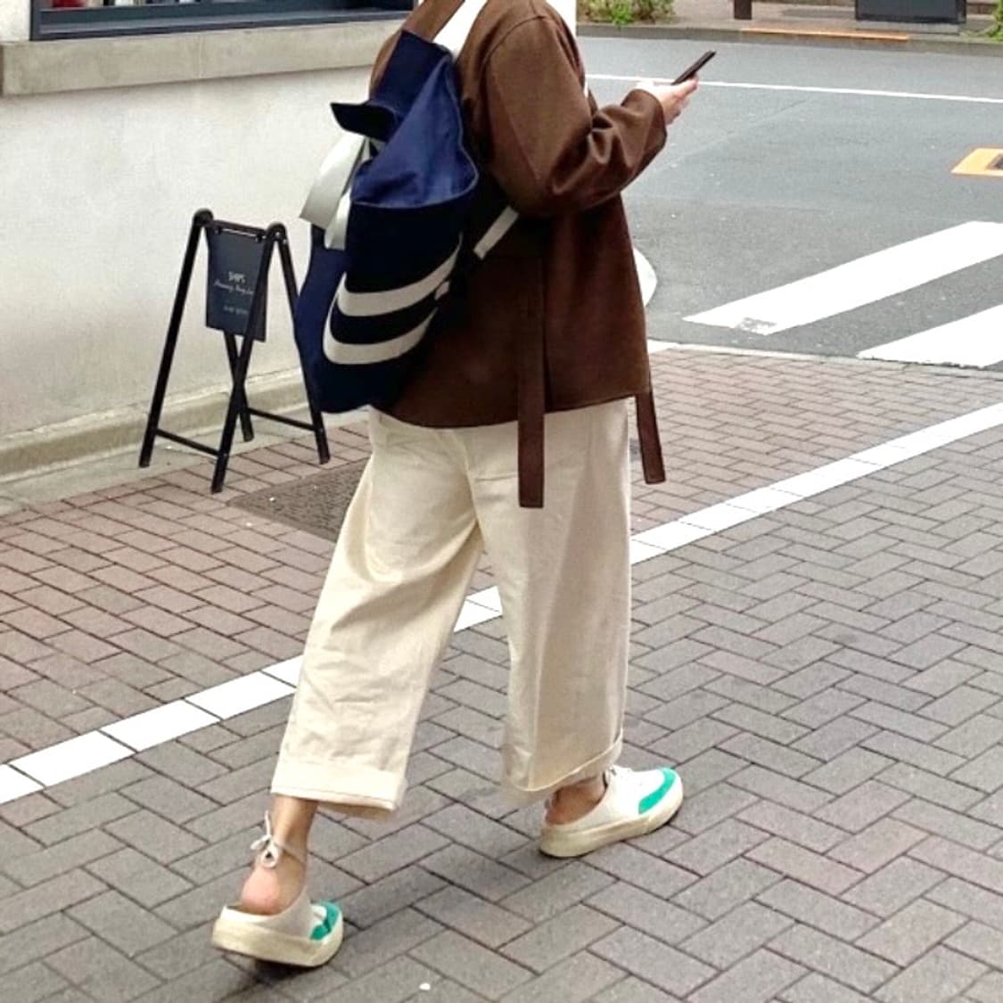 (46) 마르니 16AW 기모노 자켓 브라운 상품이미지1