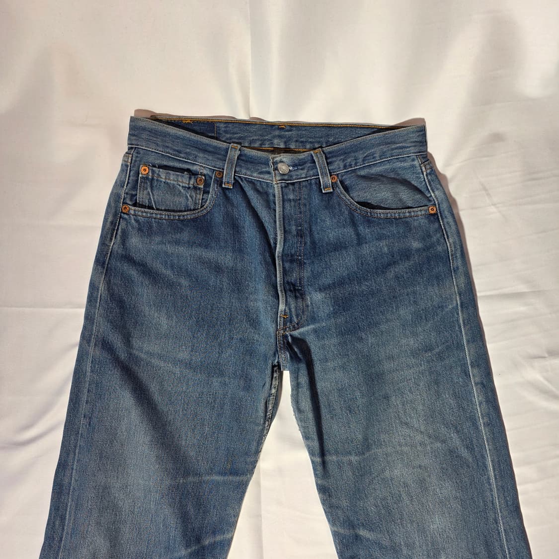 [W33L34]90s USA 리바이스 501 데님 팬츠 상품이미지2