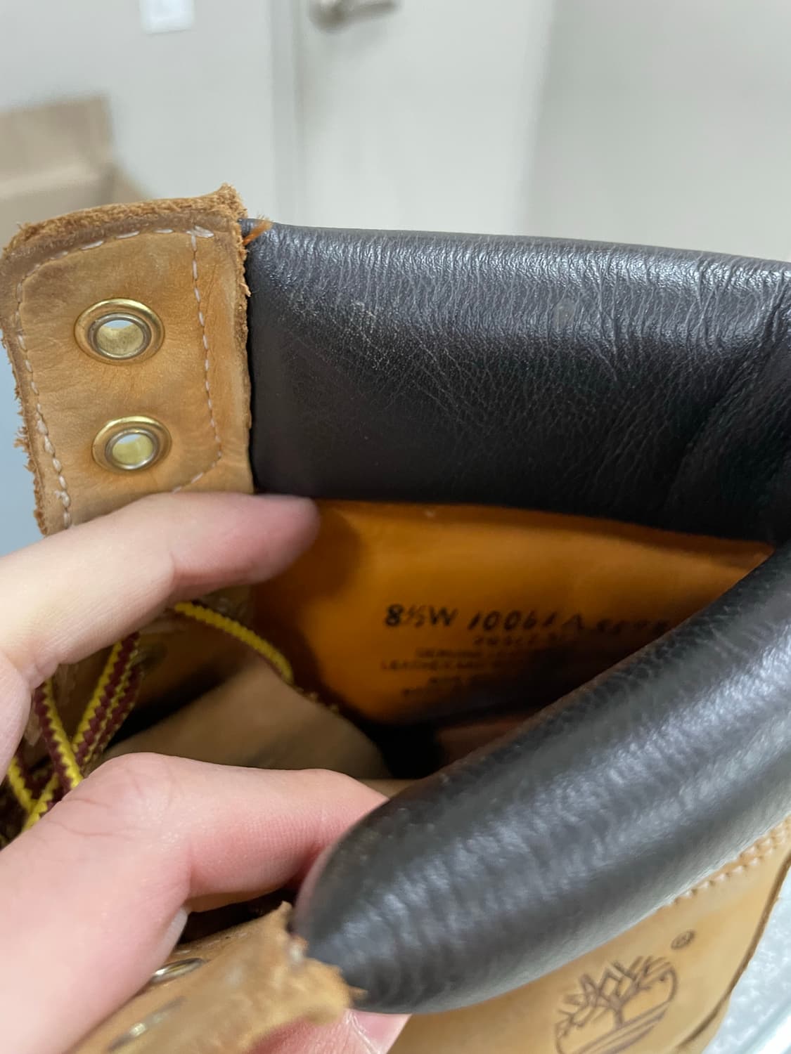 팀버랜드 6인치 프리미엄 부츠 US8.5 (gr-4028) 상품이미지8