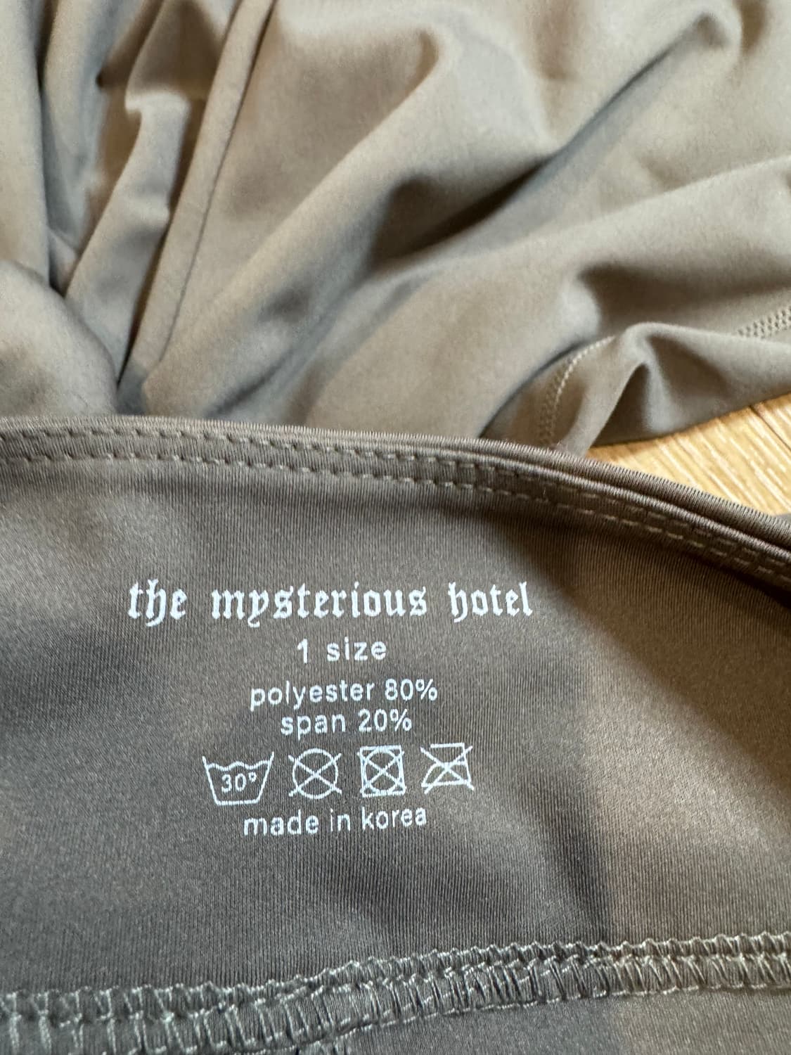 더미스테리어스호텔 헐리우드 부츠컷 팬츠  상품이미지5