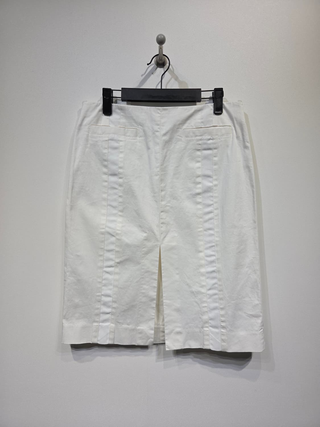 아르마니 익스체인지 화이트 코튼 스커트 상품이미지2