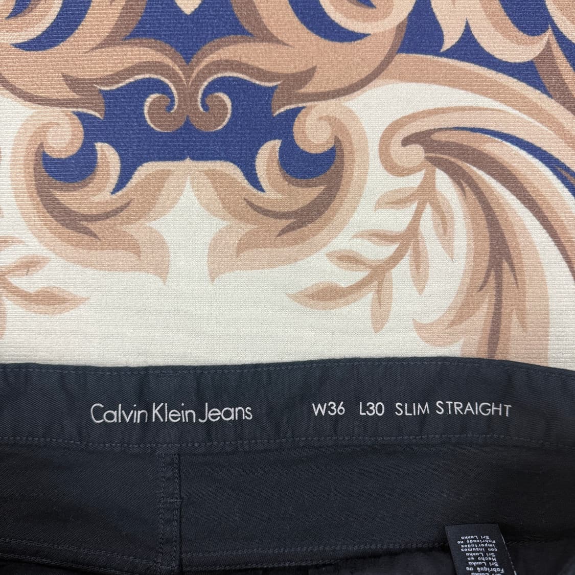 (36) 캘빈클라인 Calvinklein 코튼팬츠(블랙) 상품이미지5