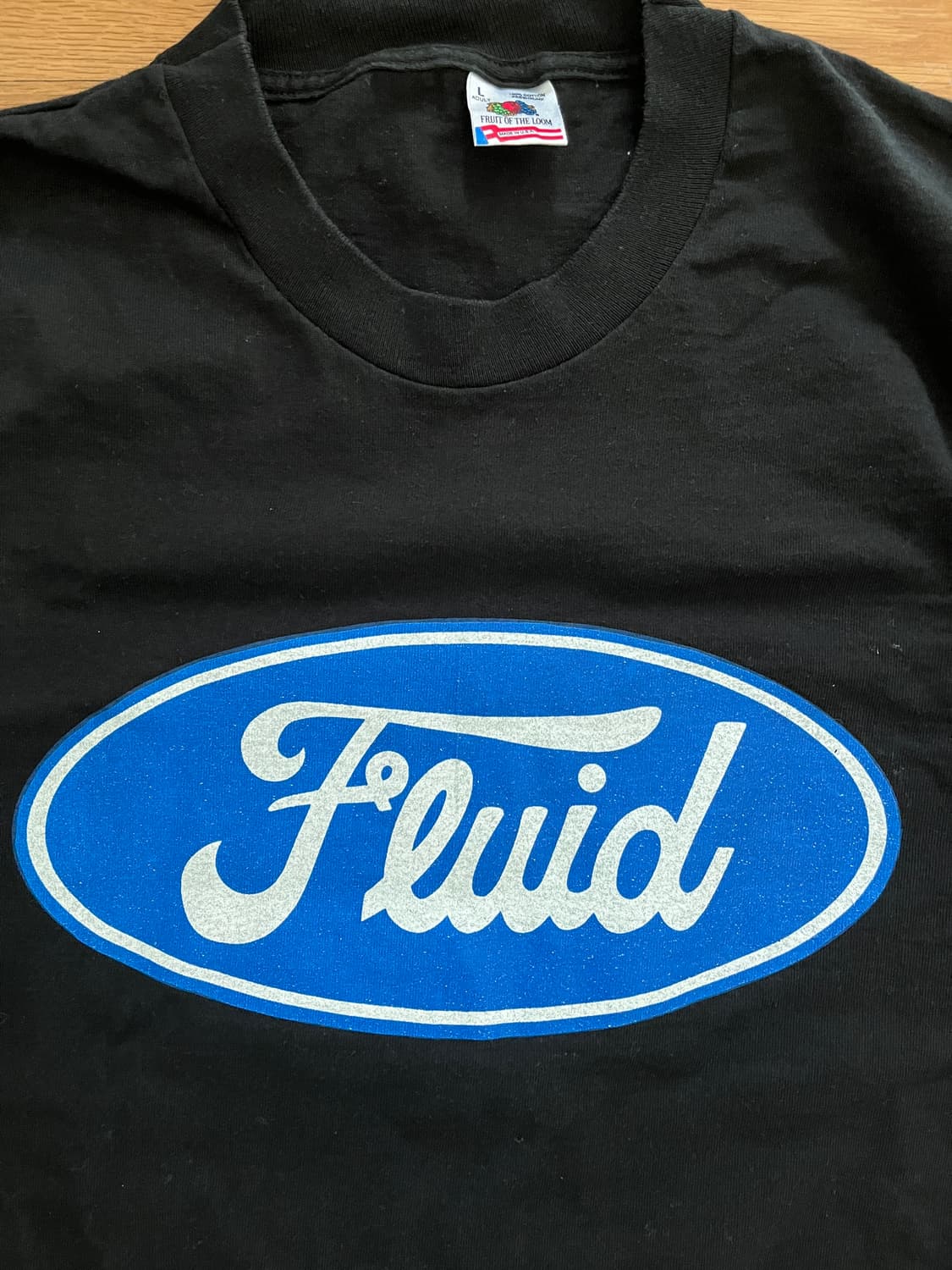 90s the fluid 플루이드 포드 패러디 티셔츠 L 상품이미지2