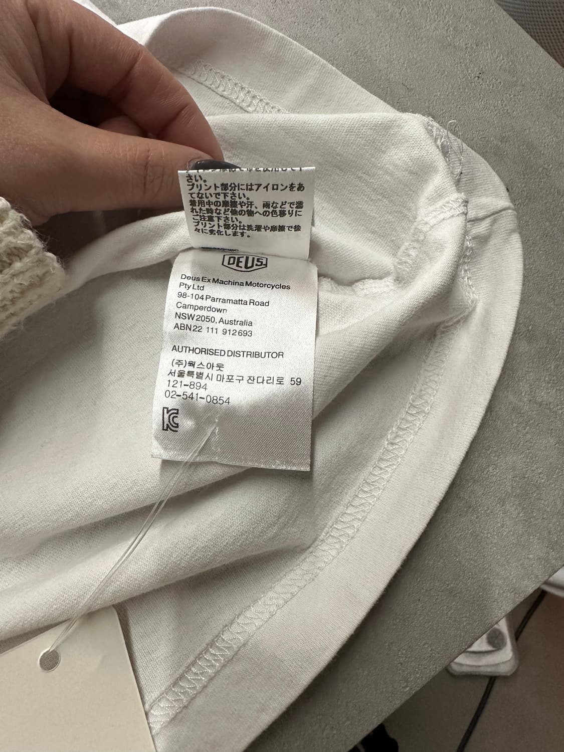 데우스 엑스 마키나 반팔 상품이미지4