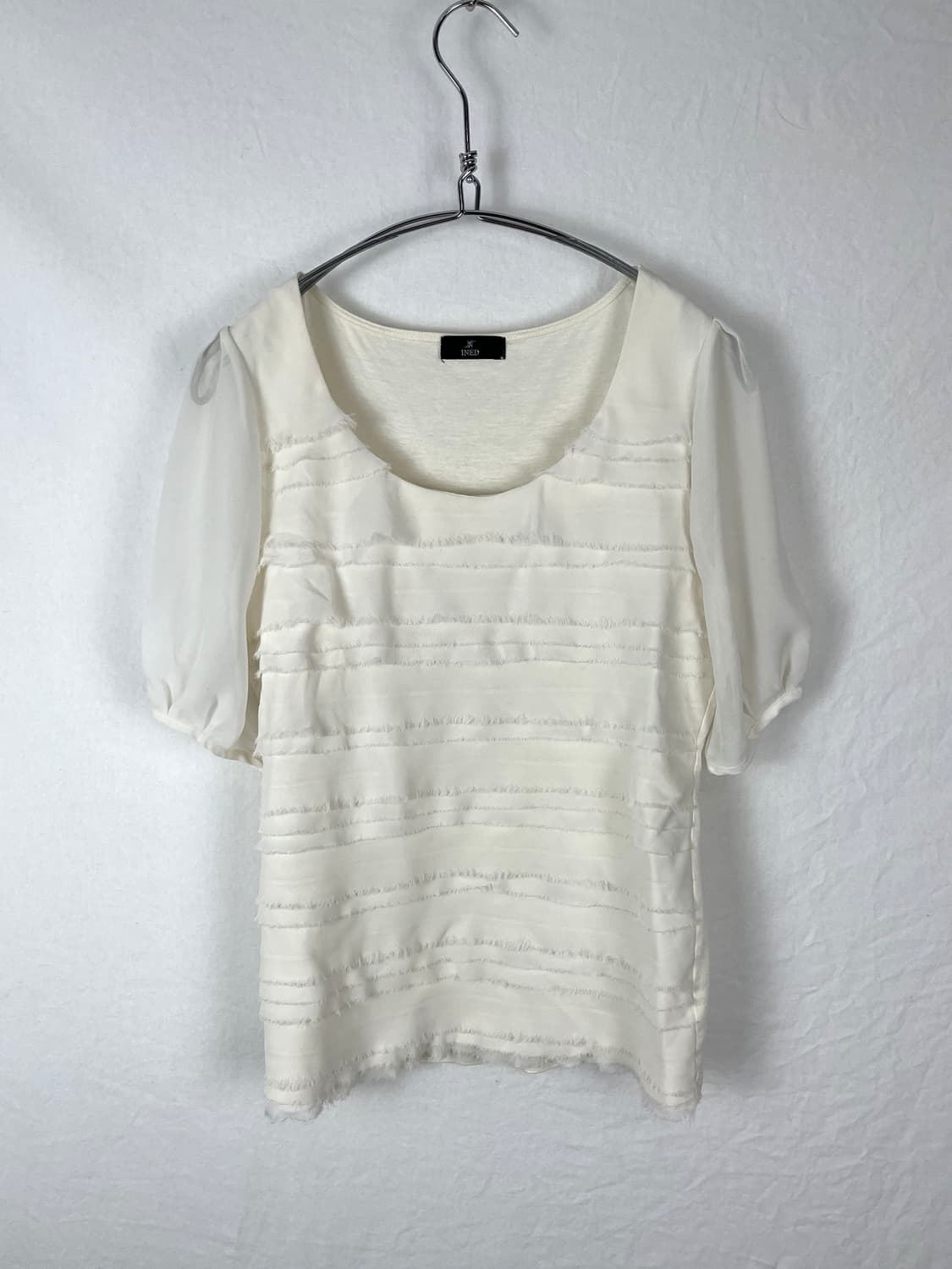 INED 러플 블라우스  상품이미지3