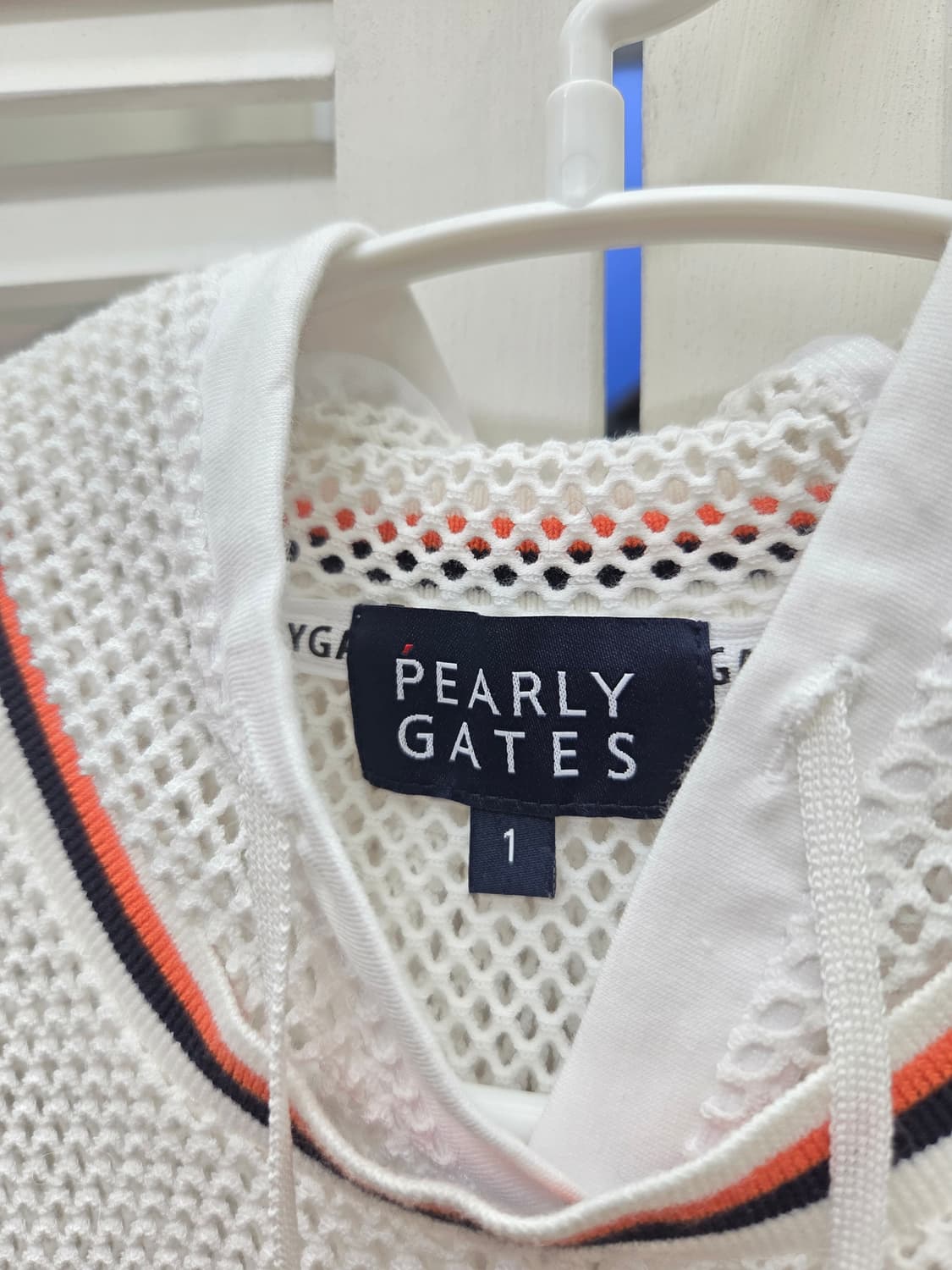 파리게이츠 골프 메쉬 후드 티셔츠 상품이미지3