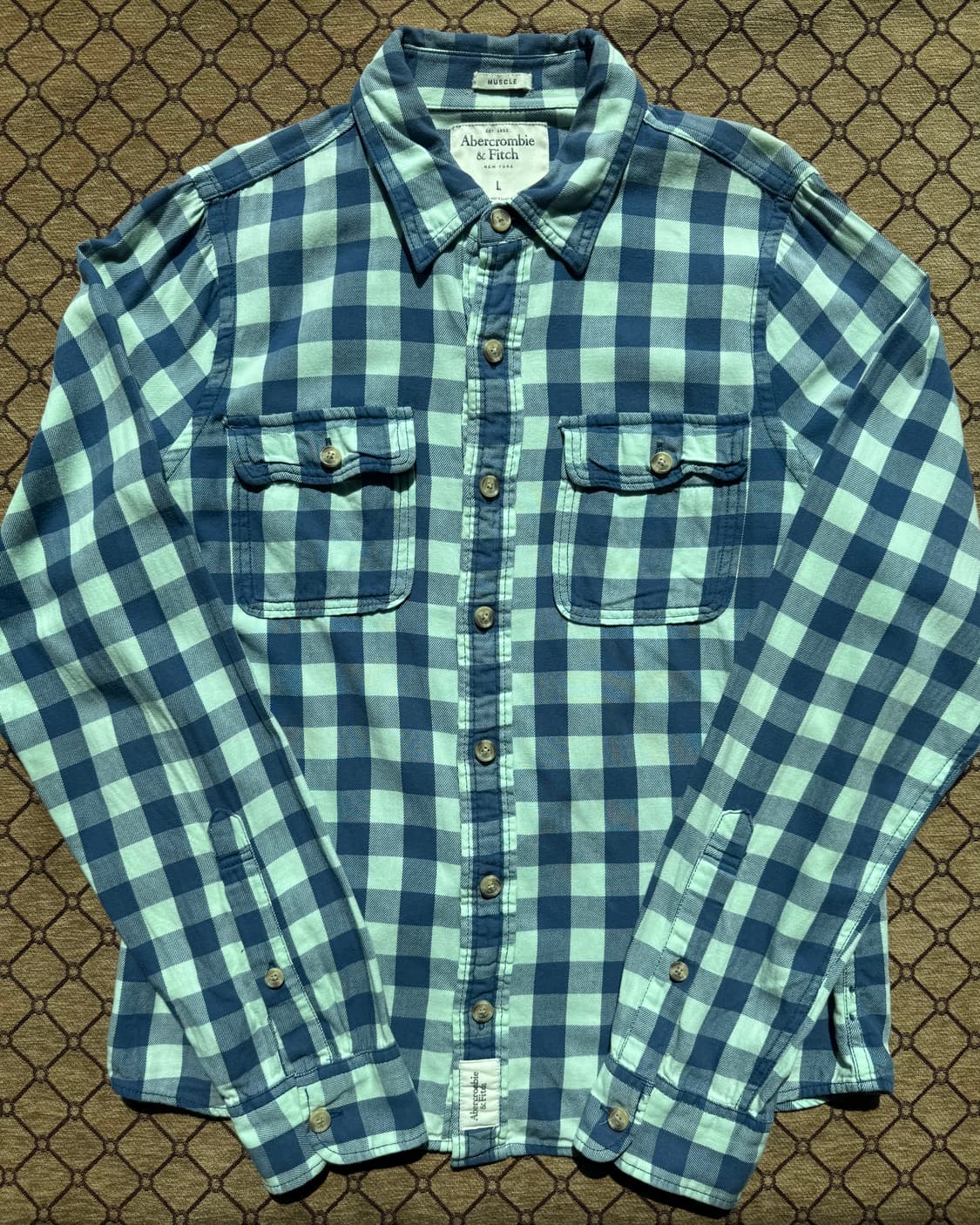 아베크롬비 체크 셔츠 상품이미지4