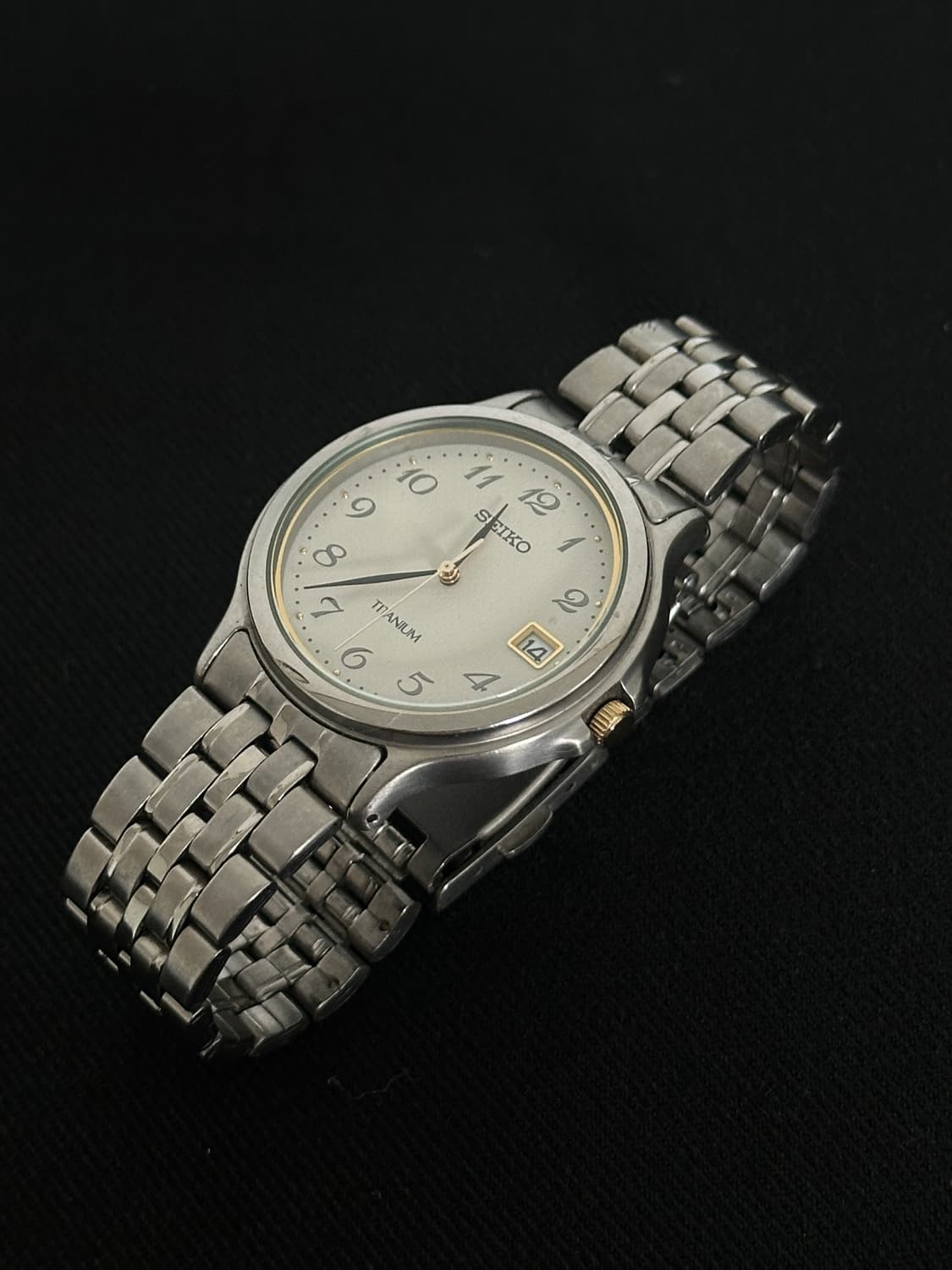 Seiko Vintage 세이코 티타늄 데이트 워치 상품이미지1
