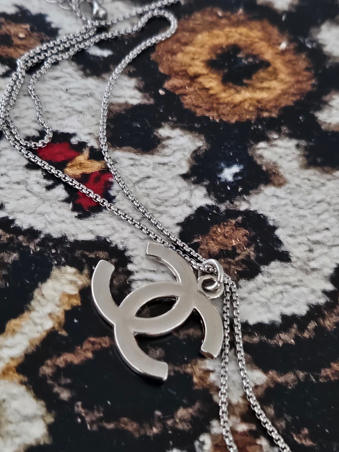 441 샤넬 롱 빈티지 목걸이 / 정품 업사이클링 남자목걸이 상품이미지5