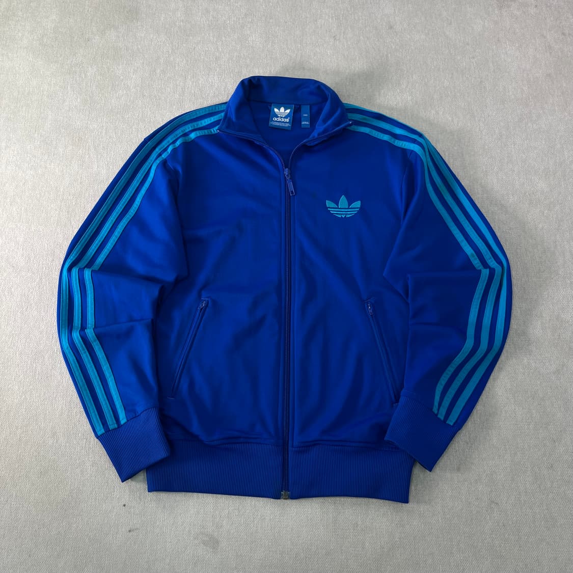 100 아디다스 파이어버드 블루 트랙탑 져지   상품이미지1