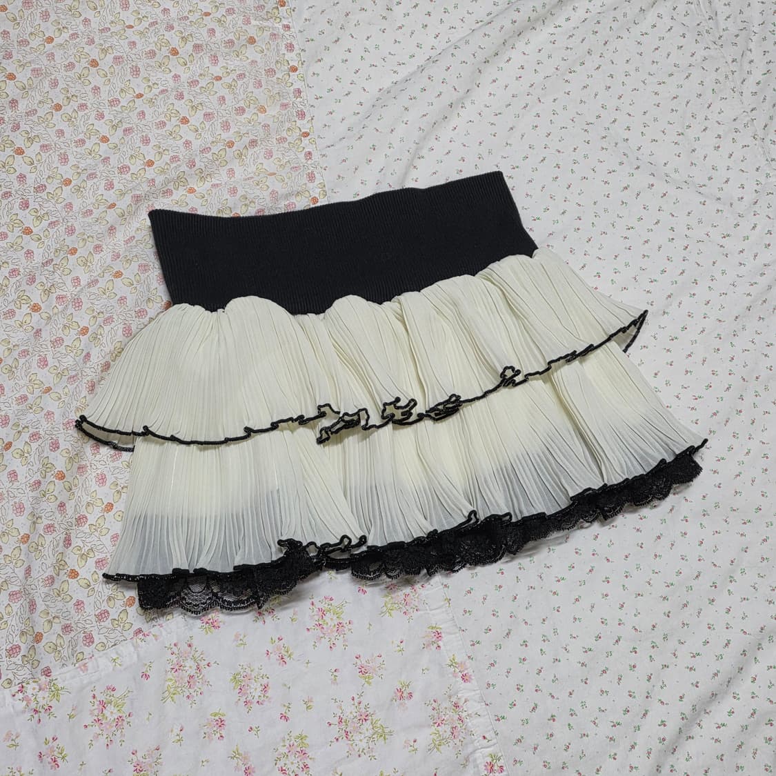 Skinny lip 스키니립 체인 캉캉 스커트 다이아 d.i.a 상품이미지2