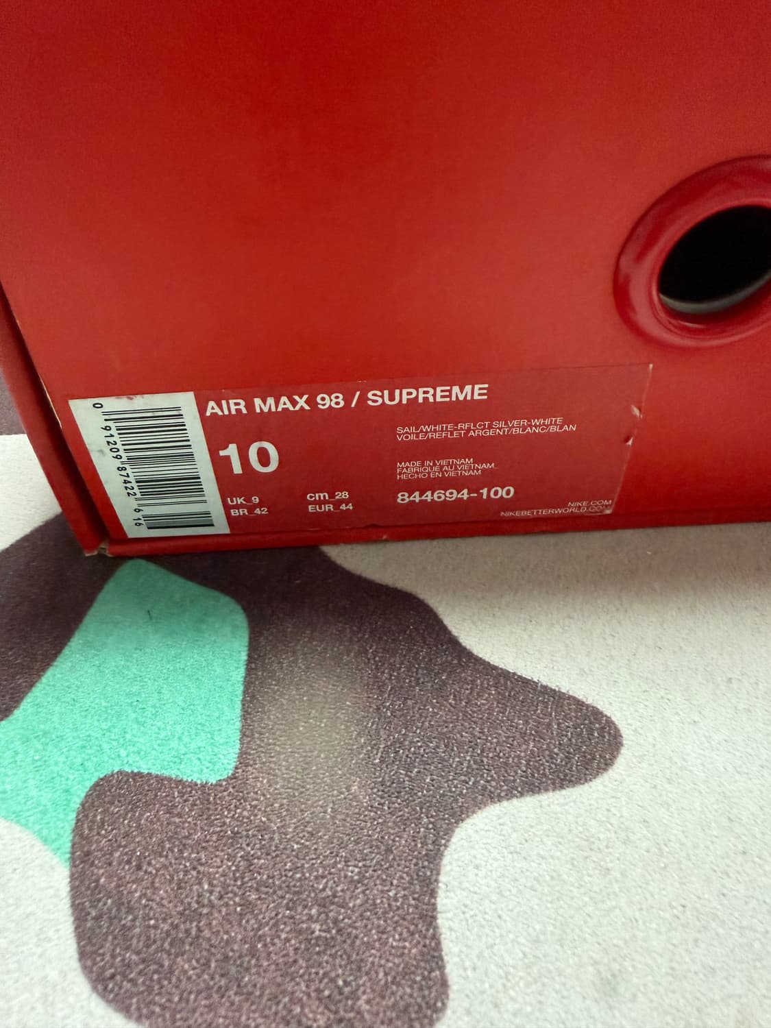 나이키 슈프림 맥스98 상품이미지5