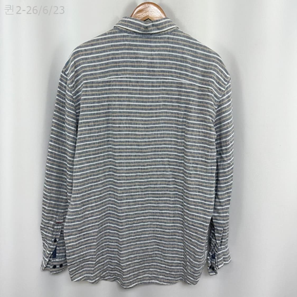 타미힐피거 남자 린넨100% 셔츠 남방 XL (미착용새제품) 상품이미지8