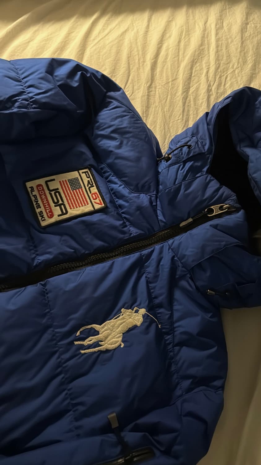 폴로 빅포니 성조기 패딩 상품이미지3