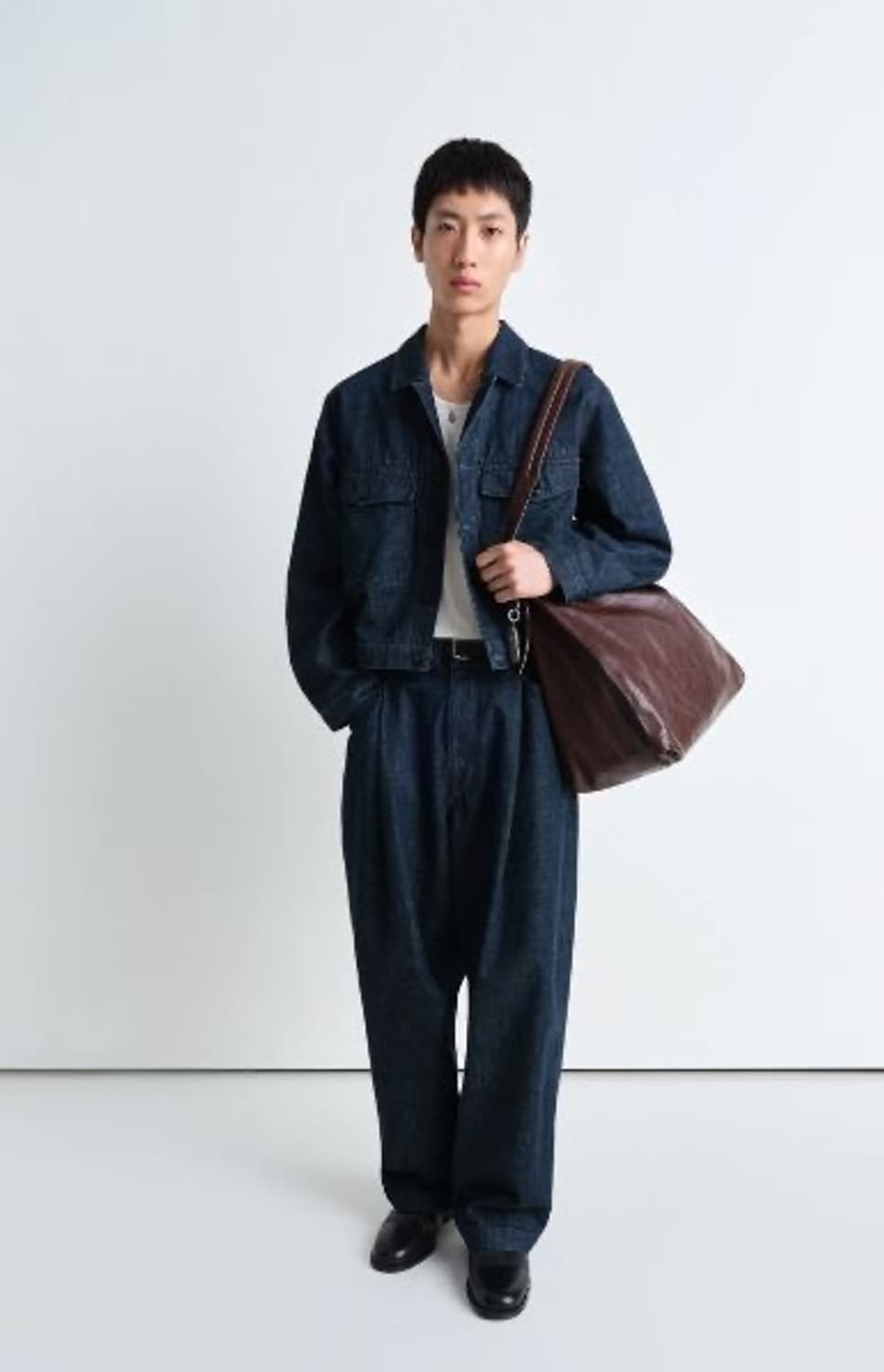 르메르 벨티드 데님셋업 판매 상의 54, 하의 미디움 사이즈 상품이미지1