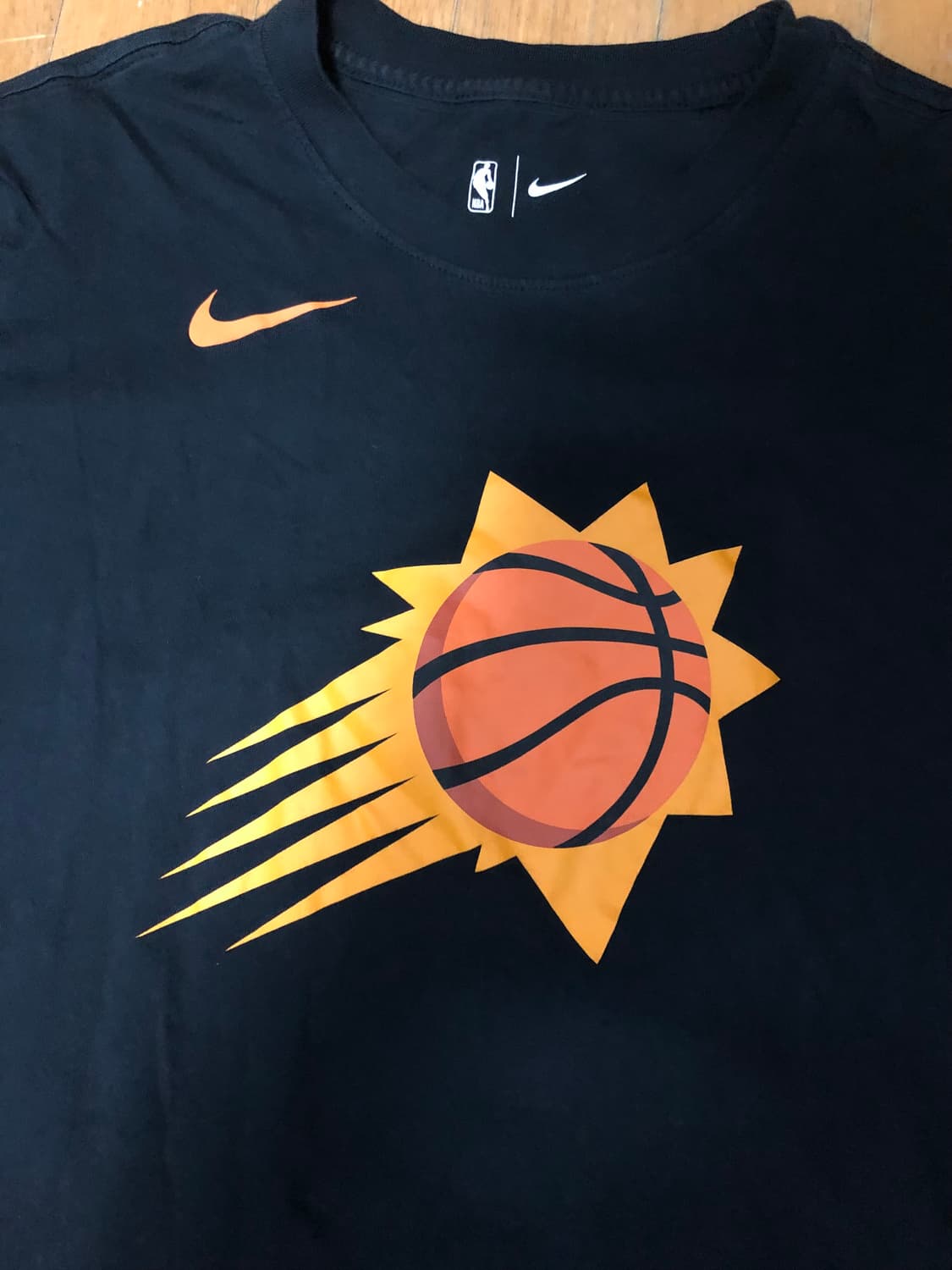 나이키 피닉스 선즈 NBA 반팔 티셔츠 블랙 L 상품이미지3