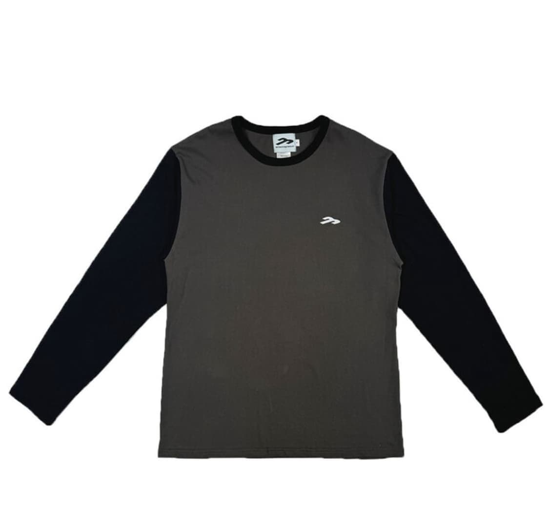 탄산마그네슘 롱슬리브 차콜 상품이미지1